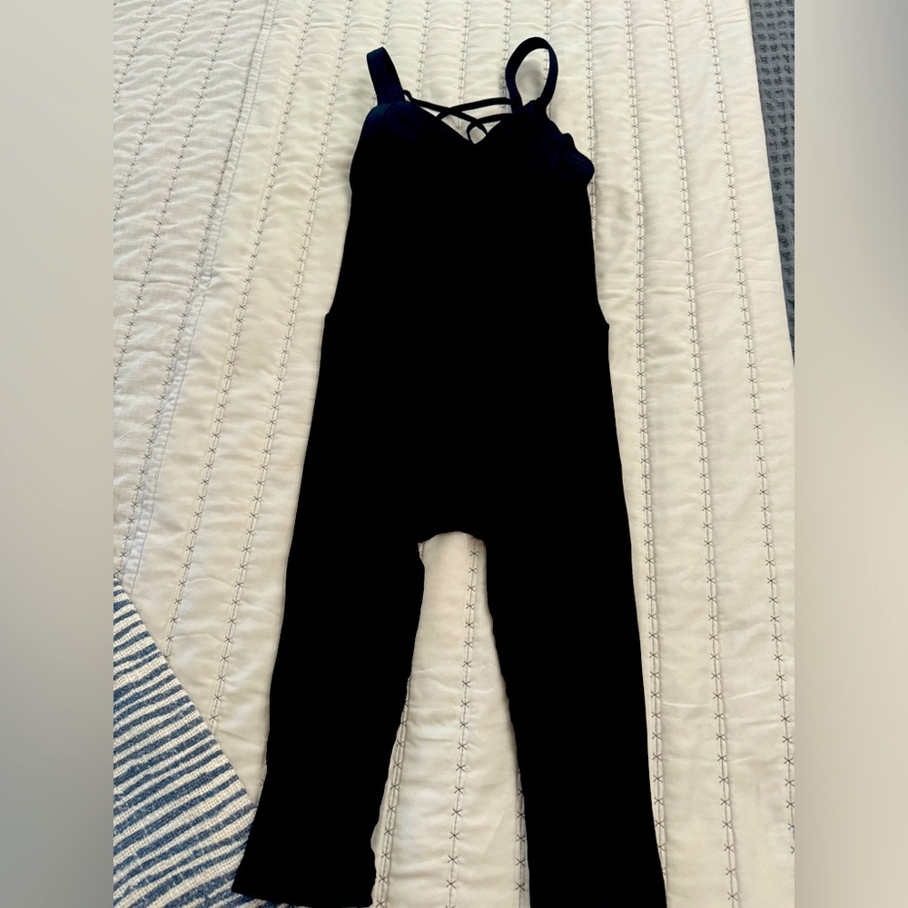 Free people movement shorts onesie ribbed